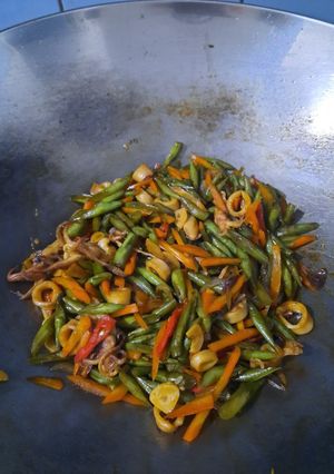 Foto resep Tumisan Cumi Wortel Saos Tiram