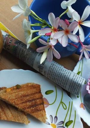 শেজওয়ান স‍্যান্ডউইচ (schezwan sandwich recipe in Bengali) রেসিপির প্রধান ছবি