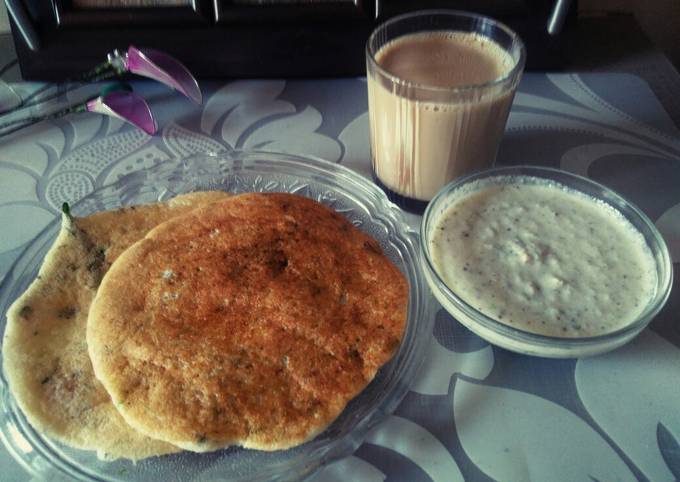 Onion Adai Dosa