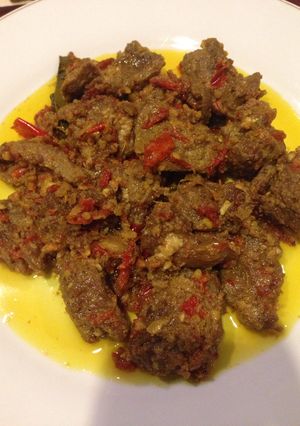 Foto resep Rendang sapi