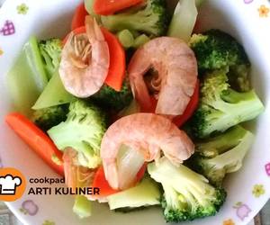 Ini Caranya Cap cay udang kering Gurih Mantul