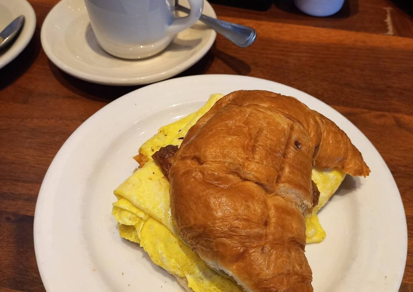 Croissant de Bacon y Queso Tremendísimo 🥐🤭