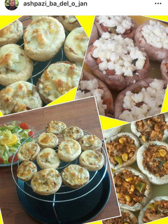 عکسی از دستور قارچ شکم پر