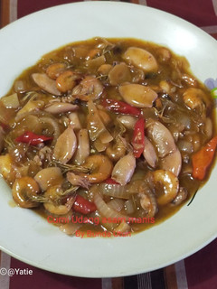 Foto resep Cumi udang asam manis
