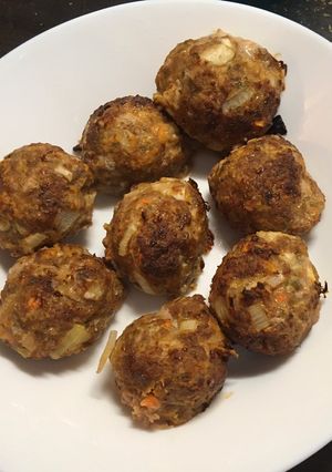 Trójai húsgombóc (ketogén) recept fotója
