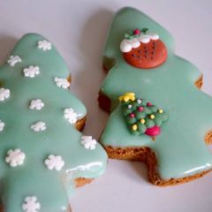 Gingerbread Christmas Trees A picture of Gingerbread Christmas Trees.