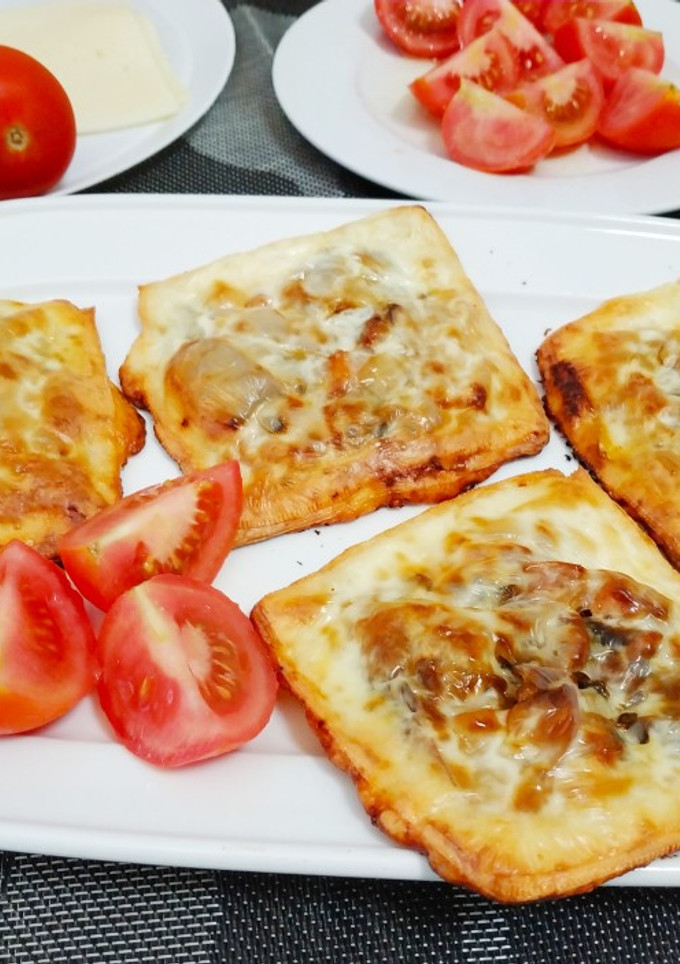 Una foto de Sandwiches sin pan doraditos y crujientes 😳