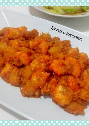 Foto resep Sambal Goreng Udang Kentang