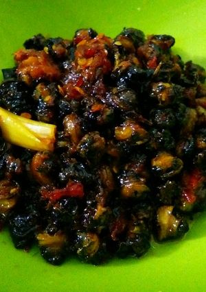 Foto resep Keong goreng bumbu rendang