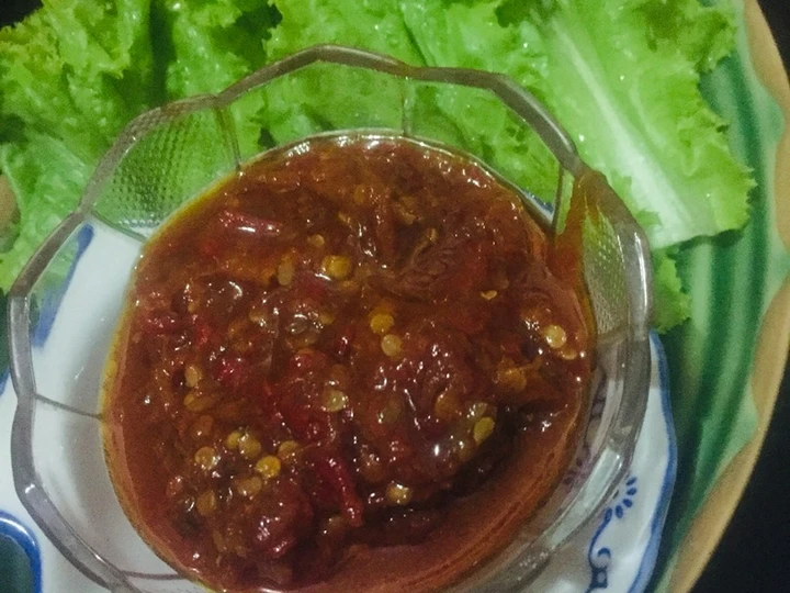 Langkah Mudah untuk Membikin Resep Sambal terasi goreng yang Menggugah Selera Anti Ribet, Mantap