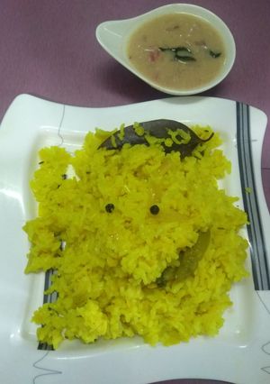 A picture of Hyderabadi khichidi.
