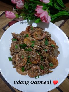 Foto resep Udang Oatmeal