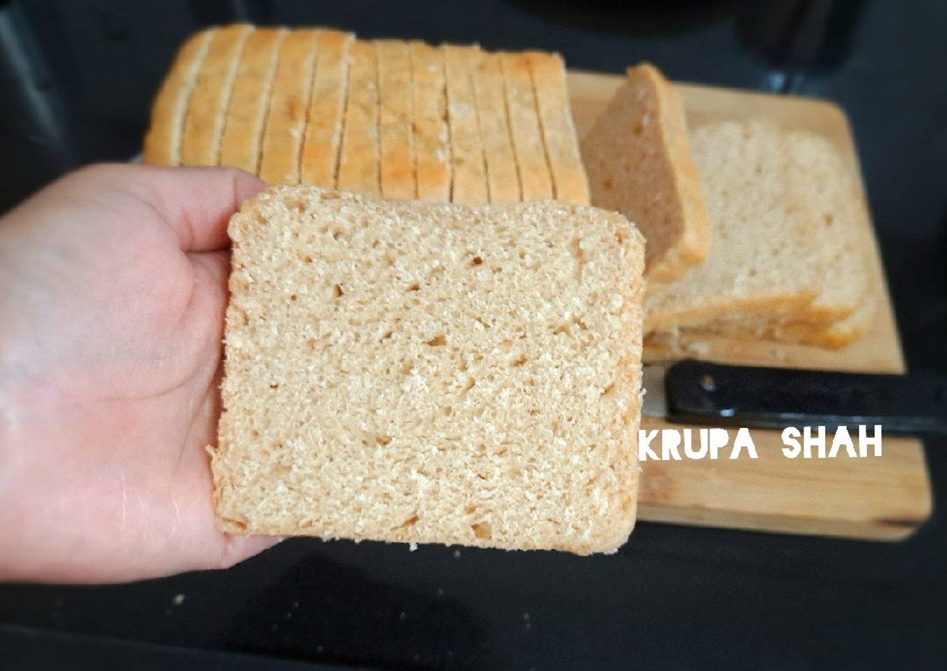 Whole wheat flour bread