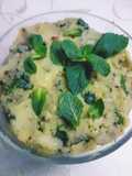 Alu peethi (Potato filling)