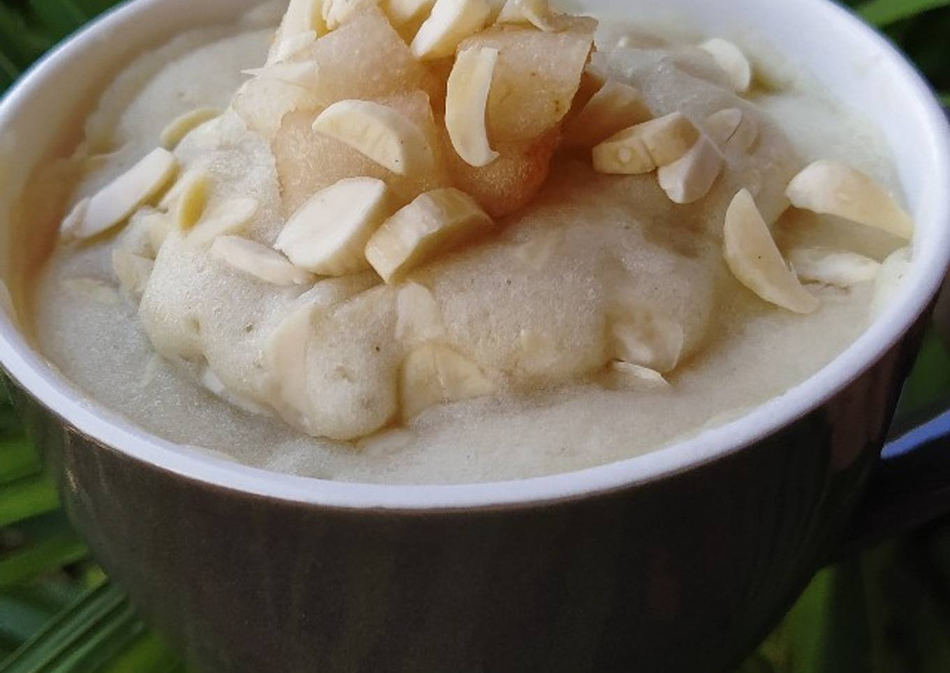 Pear And Almond Mug Cake Recipe | Easy Microwave Dessert