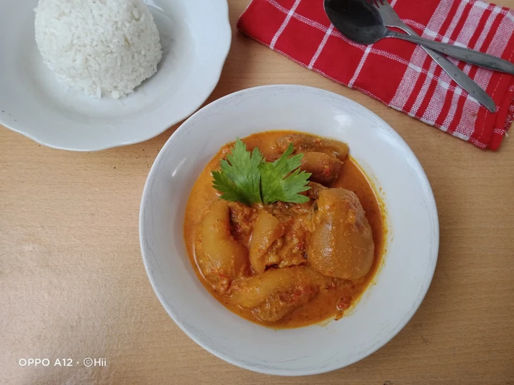 Cara Gampang Membuat Resep Gulai Tunjang/Kikil Sapi Ala RM Padang Anti Ribet, Bikin Ngiler