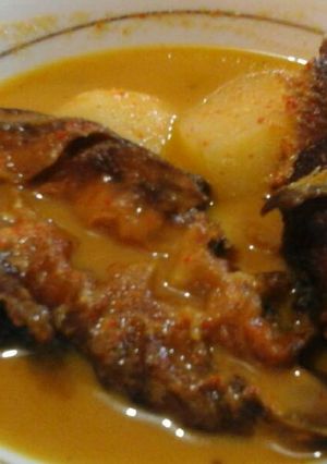 Foto resep Gulai ikan salai/ikan asap