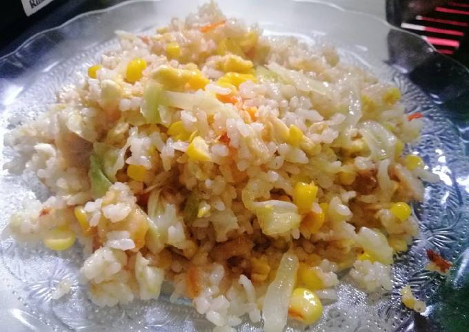 Nasi Goreng Hongkong / Nasi Goreng Putih