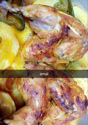 صورة لوصفة صينية دجاج بالبطاطس