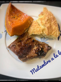 Una foto de Matambre a la Leche