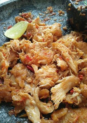 Foto resep Ayam geprek pedas