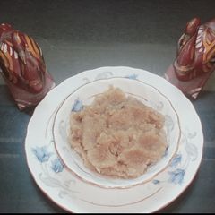 A picture of Suji ka halwa.