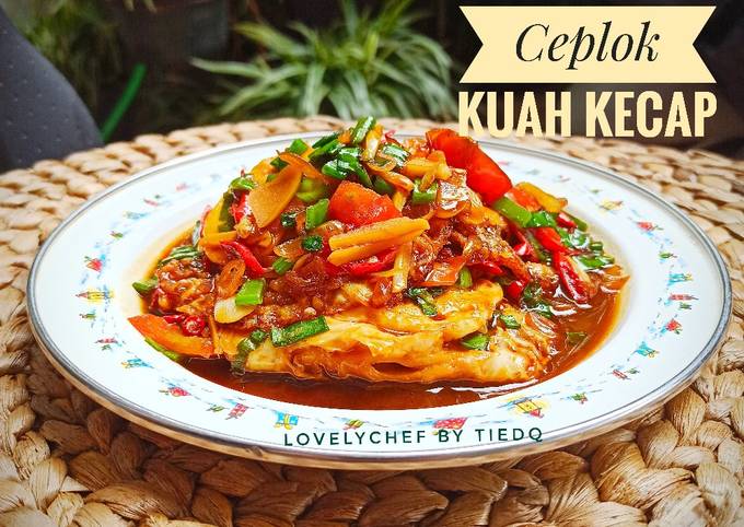 Telur Ceplok Kuah Kecap