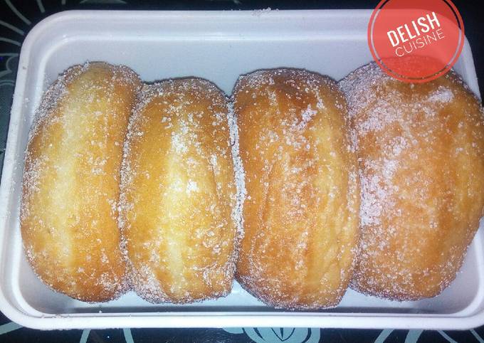 Langkah Mudah untuk Menyiapkan Fluffy doughnuts yang Enak Banget