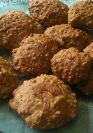 Una foto de Galletas de banana, avena y semillas