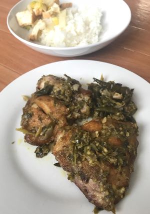 Foto resep Ayam Goreng Penyet Cabe Ijo