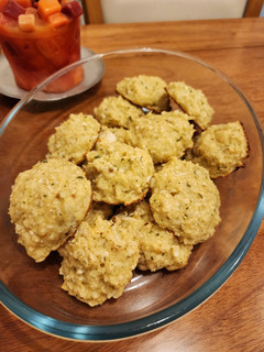 Una foto de Buñuelos de coliflor al horno