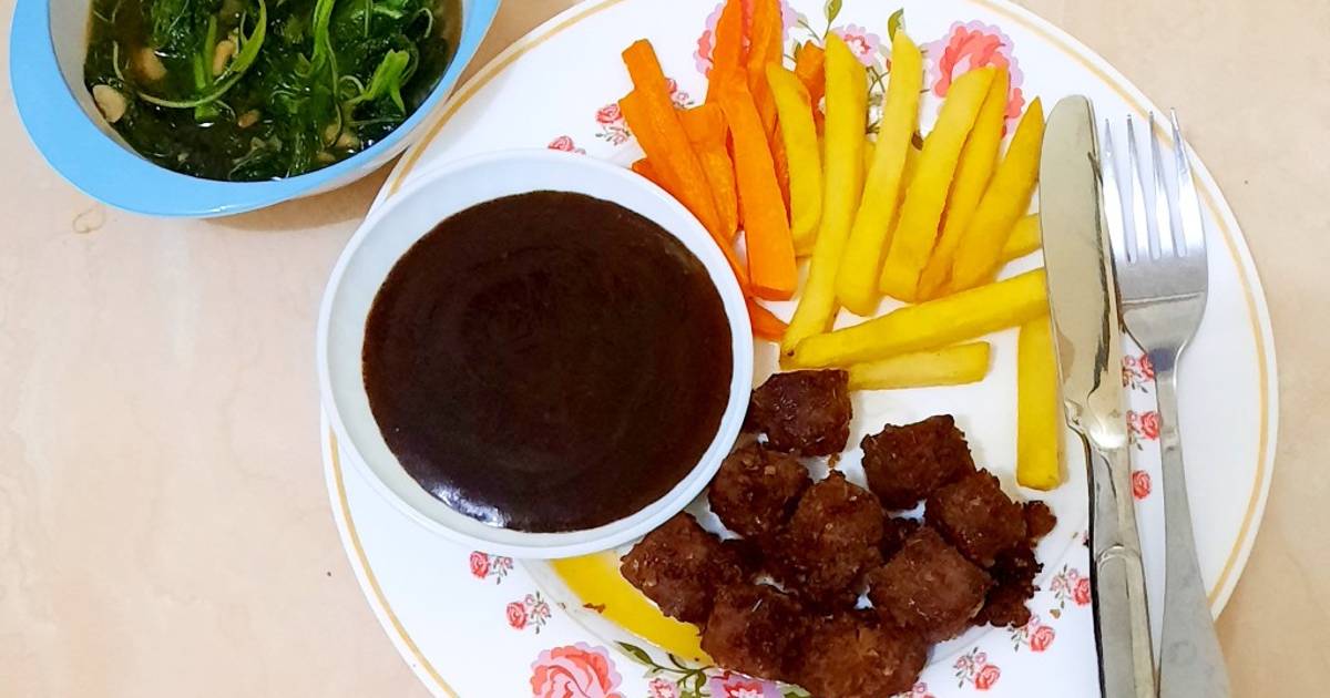 28 resep saikoro steak enak dan sederhana ala rumahan - Cookpad