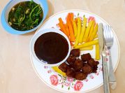 Gambar daging saikoro kentang