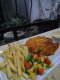 Chicken Katsu steak saus jamur