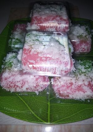 Foto resep Lapis singkong pelangi