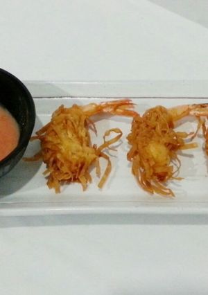 Foto resep Udang Goreng Balut Kulit Pangsit