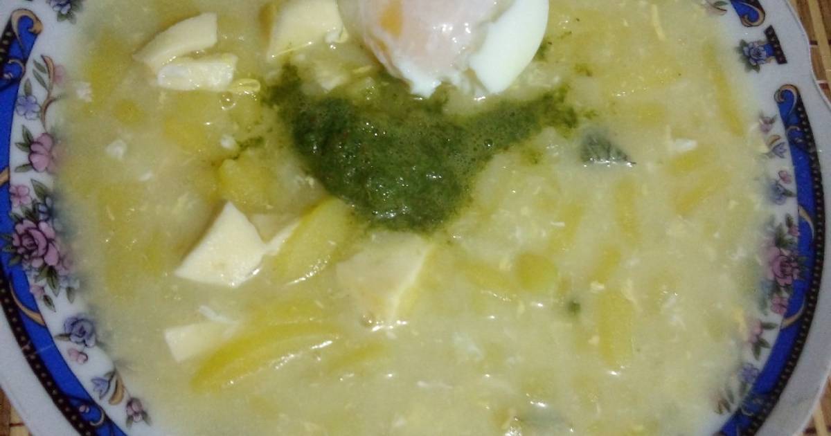 Sopa verde Receta de Mercedes Huaman Flores- Cookpad