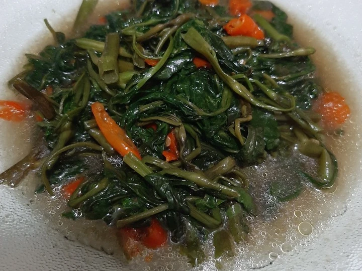 Langkah Mudah untuk Membikin Resep Cah kangkung saus tiram yang Sempurna Anti Ribet, Sempurna