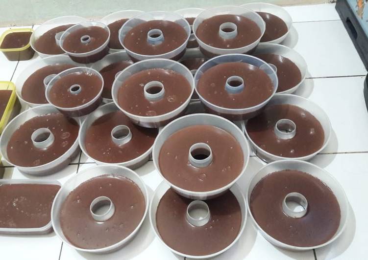Pudding coklat & fla