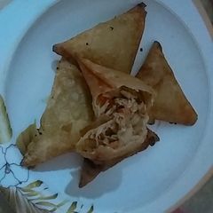 A picture of Chicken Chinese samose.