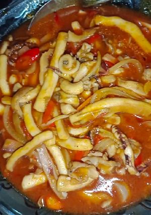 Foto resep Cumi asam manis