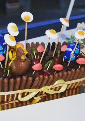 Une photo de Jardinière de Pâques