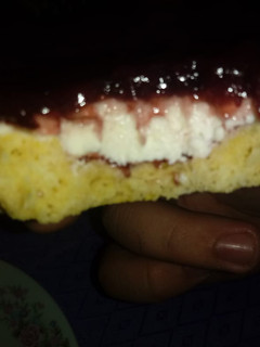Una foto de Cheesecake sin tacc y Stevia