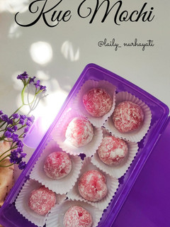 Foto resep Kue Mochi Isi Kacang
