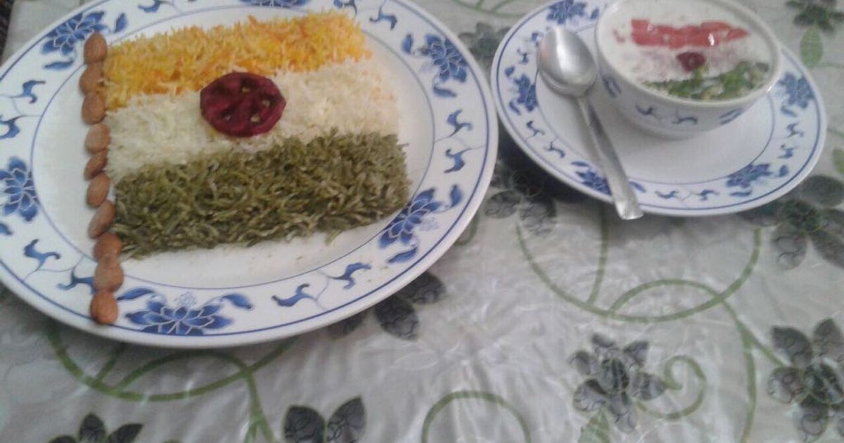 Tri Colour Rice And Raita Recipe by Rita Mehta ( Super chef ) - Cookpad