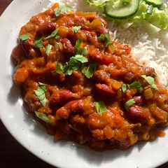 A picture of Kidney Bean Curry.