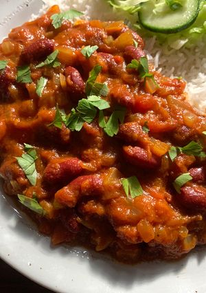A picture of Kidney Bean Curry.