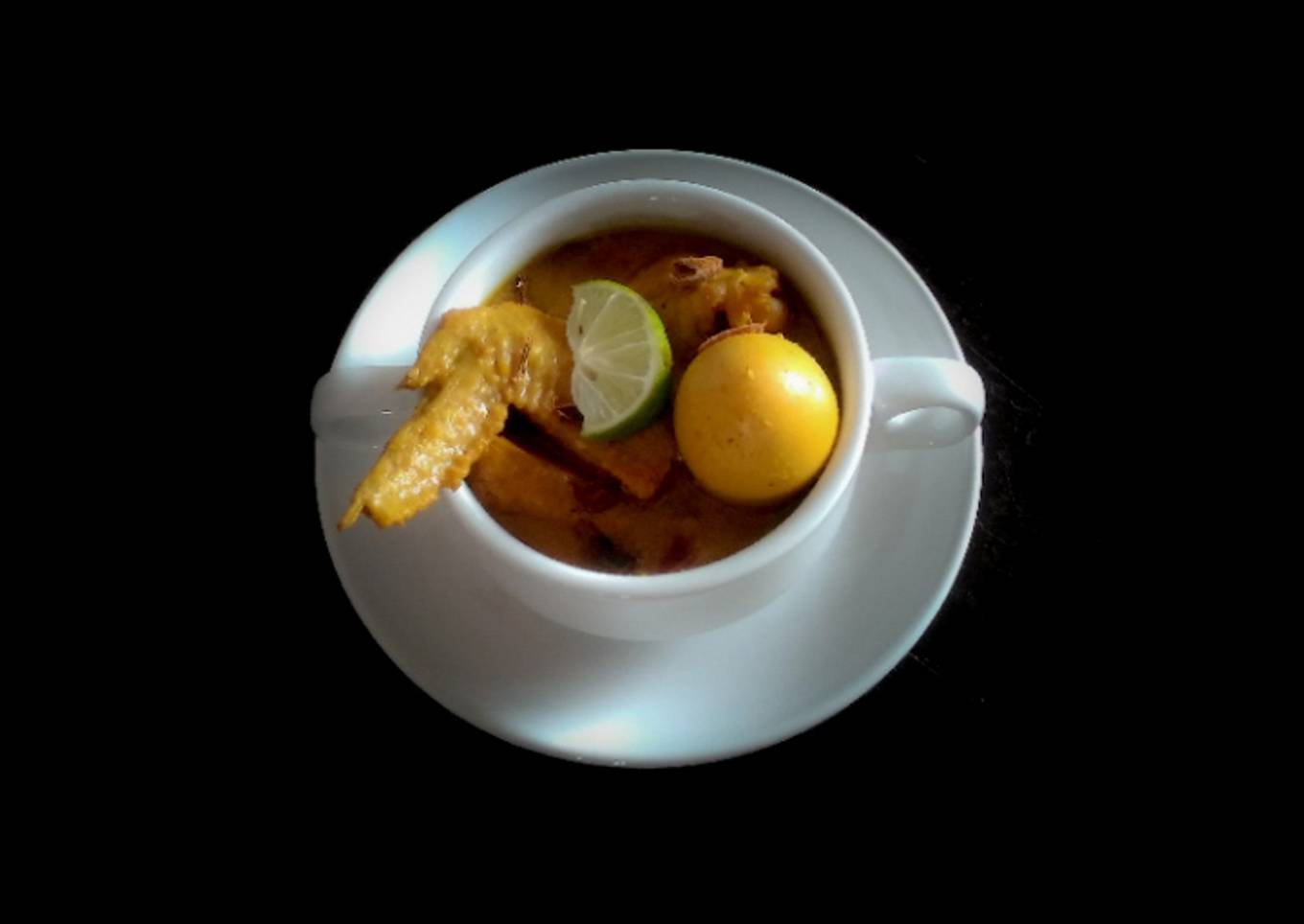 Kare (Ayam, Tahu, Telur) khas Jawa Timur
