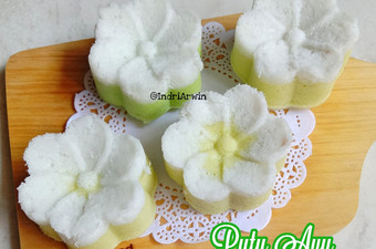 Cara Gampang Membuat Putu Ayu Super Lembut Murah