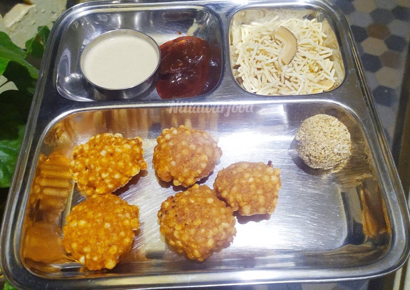 Sabudana vada recipe / sago vada
